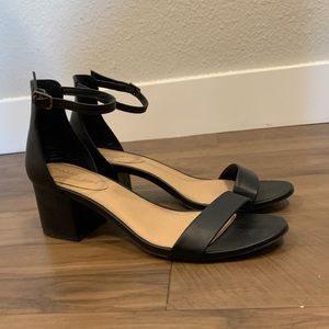 Madden Girl Black Sandal Block Heels